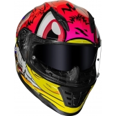 Capacete Moto Fechado Norisk Ff302 Soul Loko Pica Pau Masculino Feminino C/ Óculos Interno C/ Selo Inmetro