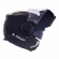 Capacete Moto Articulado Robocop LS2 FF902 Scope Monocolor Preto Fosco Escamoteável C/ Óculos - Preto Fosco