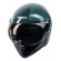 Capacete Moto Peels Mirage F 21 F-21 North Navy Custom Aviador C/ 2 Viseiras Queixeira Removível - Preto Verde
