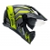 Capacete Moto Bieffe Big B Trail Defender Cross Preto Amarelo C/ Óculos Sol Lançamento