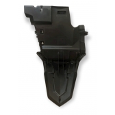 Paralama Suporte Placa Moto Elite 125 2019 2020 2021 2022 2023 2024 Traseiro Original Honda - Preto