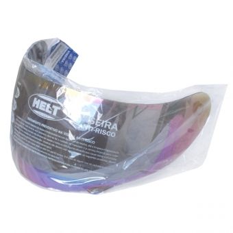 Viseira Colorida Capacete Mt Thunder / Mt Blade / Shoxx Axxis / Helt Race 993 / Plus 993
