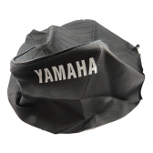 Capa De Banco Moto Rx 180 1982 1983 1984 Mod Original C/ Escrita Yamaha - Preto