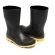 Bota Impermeável Galocha Chuva Para Motoboy Motoqueiro Entregador Botina Borracha Sete Léguas - Preto