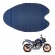 Capa De Banco Moto Cb 250 Twister 2016 2017 2018 2019 2020 2021 2022 2023 Modelo Original Azul - Preto