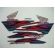 Kit Adesivos Faixas Honda Cb 500 Roxa 1999 Jogo Adesivo