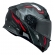 Capacete Moto Robocop Bieffe Premium B- Dynamic Attractie Vermelho Escamoteavel C/ Óculos Lançamento