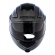 Capacete Moto Robocop Escamoteável Norisk Route FF345 Speedmax Articulado C/ Óculos E Selo Inmetro - Iron Chrome Titanium Brilho
