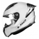 Capacete Moto LS2 FF810 Vigo Monocolor Preto Fosco Verde Militar Branco C/ Spoiler Masculino Feminino Lançamento - Branco