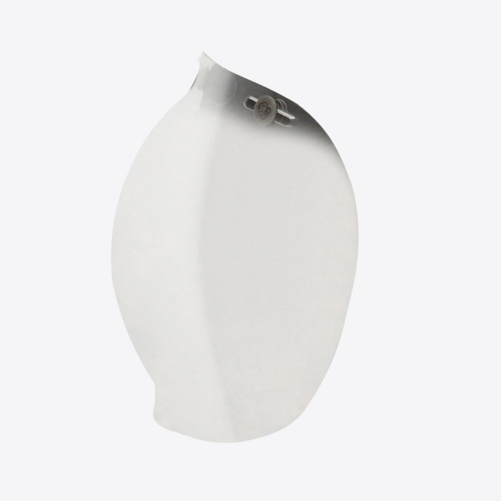 Viseira Bolha Cristal Bubble Capacete Custom Bieffe B45 Original - Cristal