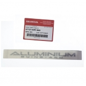 Adesivo Emblema Aluminium Balança Xre 300 Xr 250 Tornado Cbx 250 Twister Original Honda