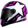 Capacete Moto Feminino Fechado Ls2 Ff358 Classic FF358 Starwar Preto Rosa Esportivo C/ Selo Inmetro