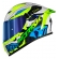 Capacete Moto Norisk Flow Robot Branco Amarelo C/ Spoiler + Viseira Extra Lançamento