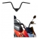 Guidão / Guidom Moto Pop 110 Pop110 2015 2016 2017 2018 2019 2020 2021 2022 2023 Mod Original Preto - Fortuna