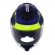 Capacete Moto Robocop Escamoteável Norisk Route FF345 Speedmax Articulado C/ Óculos E Selo Inmetro - Azul Amarelo Fosco