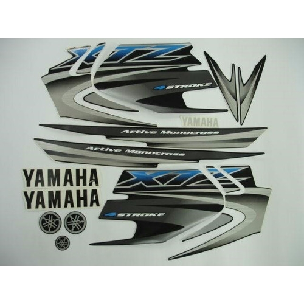 Kit Adesivos Yamaha Xtz 125 2006 Preta Jogo Adesivo