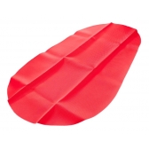 Capa De Banco Moto Nxr Bros 150 2009 2010 2011 2012 2013 2014 Modelo Original Vermelha - Preto