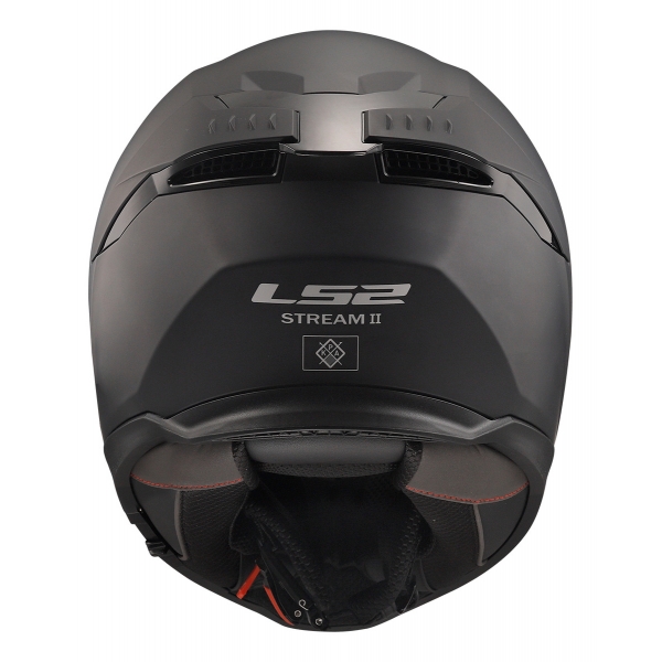 Capacete Moto Fechado Ls2 Ff808 Stream 2 Monocolor Preto Fosco Esportivo C/ Óculos Interno