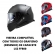Viseira Cristal Capacete Ls2 Ff800 Storm Ff320 Stream Ff353 Rapid Ff810 Vigo Anti Risco Original - Cristal Transparente
