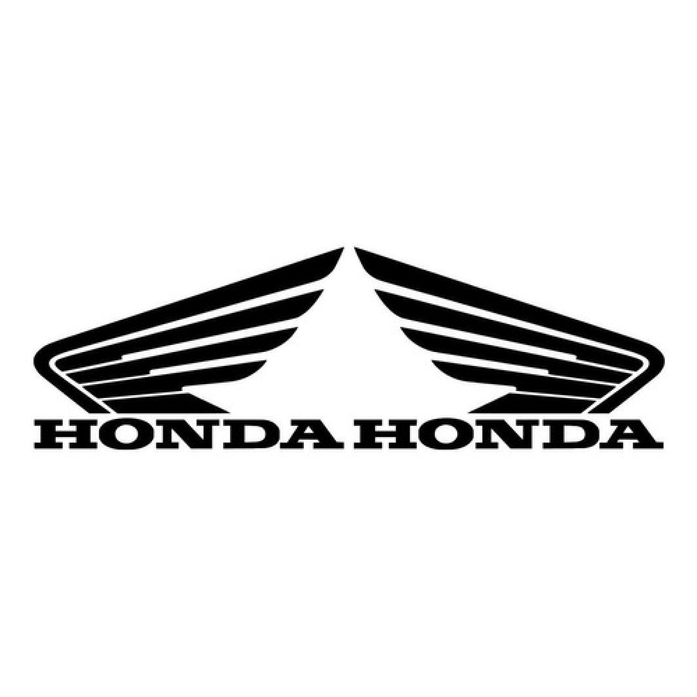 Par Adesivo Adesivos Asa Honda Preta Asinha Tanque Moto De 2014 ATÉ 2018