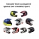 Viseira Iridium Colorida Camaleão Capacete Bieffe 3 Sport V3 Cross Original - Camaleão