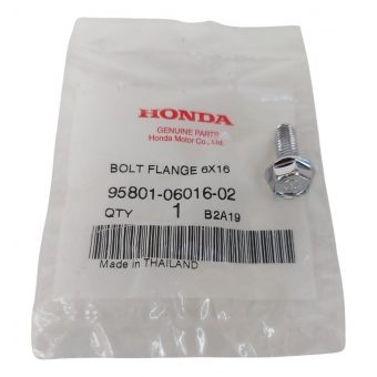 Par De Parafuso Flange 6x16 Protetor Escape Pcx 150 2014 2015 Original Honda