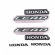 Kit Adesivos Faixas Honda Lead 110 2011 Jogo Adesivo Moto - Rosa
