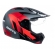 Capacete Moto Bieffe 3 Sport React Esportivo Cross Trilha Cinza Dark Vermelho C/ Selo Inmetro Lançamento