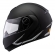 Capacete Moto Robocop Peels Urban U-Rb2 Classic Preto Fosco Escamoteável C/ Oculos Selo Inmetro Lançamento - Preto Fosco