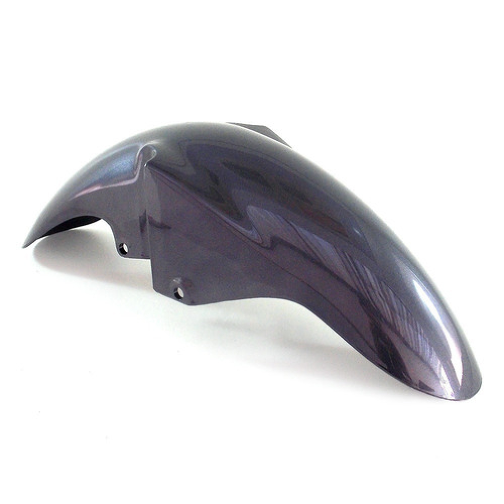 Paralama Dianteiro Moto Fazer 250 Ys250 2005 até 2017 Preta Mod Original Preto Brilho