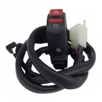 Botão Interruptor Partida Mata Moto Xre 300 2010 2011 2012 2013 2014 2015 Lado Direito Modelo Original