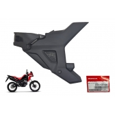 Tampa Lateral Direita Inferior Moto Xre Sahara 300 2024 2025 Original Honda 83501K3HB00 - Preto