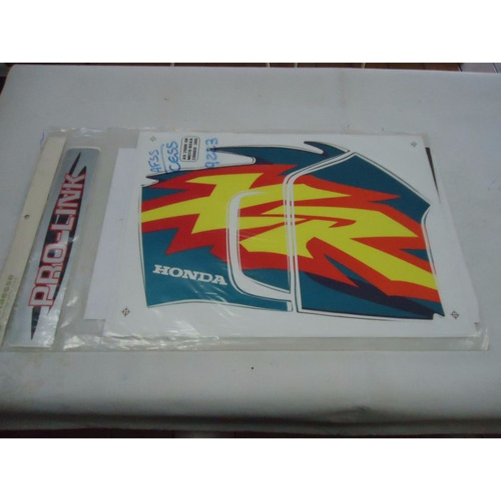 Kit Adesivos Faixa Xr 200 Roxa 1998 Jogo Adesivo Completo