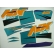 Kit Adesivos Faixa Nx 200 Azul 1997 Nx 97 Jogo Adesivo