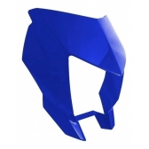 Carenagem Mascara Do Farol Moto Xtz 250 Lander Azul Modelo Original - Preta