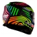 Capacete Moto Fechado Ls2 Ff800 Storm Power Arco Iris Preto Rainbow C/ Óculos Interno C/ Selo Inmetro