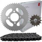 Kit Relação / Transmissão Xtz 150 Crosser ( Corrente Com Retentor / Coroa / Pinhão ) - Scud