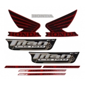 Kit Adesivos Faixas Titan 150 Ex Vermelha 2010 Jogo Adesivo