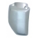 Tampa Capa Acabamento Carburador Moto Cbx 200 Strada Prata