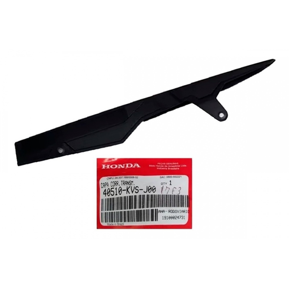 Capa Porta Corrente Moto Titan 160 Ex 2016 2017 2018 2019 2020 2021 2022 2023 Original Honda