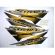 Kit Adesivos Faixa Cbx 200 Strada Preta 2001 Jogo Adesivo