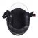 Capacete Aberto Joy 23 By Taurus Custom Preto Brilho Couro - Preto