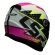 Capacete Moto Feminino Fechado Ls2 Ff358 Classic Speedy Branco Rosa C/ Selo Inmetro Lançamento