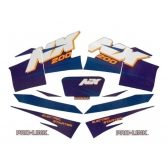 Kit Adesivos Faixa Nx 200 Azul 1996 Nx200 96 Jogo Adesivo