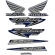 Kit Adesivos Faixas Moto Titan 150 ESD 2007 Azul Jogo Adesivo Jotaesse