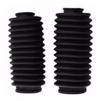 Sanfona Protetor Bengala Moto Titan 150 Fan 150 Kansas 150 13 Dentes Preta