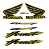 Kit Adesivos Faixa Cb 600 Hornet Amarela 2006 Jogo Adesivo
