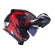 Capacete Moto Robocop Escamoteável Norisk Route FF345 Speedmax Articulado C/ Óculos E Selo Inmetro - Preto Vermelho Fosco