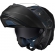 Capacete Moto Robocop Escamoteável Norisk Force 2 Preto Fosco Articulado C/ Óculos E Selo Inmetro