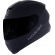 Capacete Moto Esportivo Fechado Norisk Razor Monocolor Solid Preto C/ Selo Inmetro - Fosco